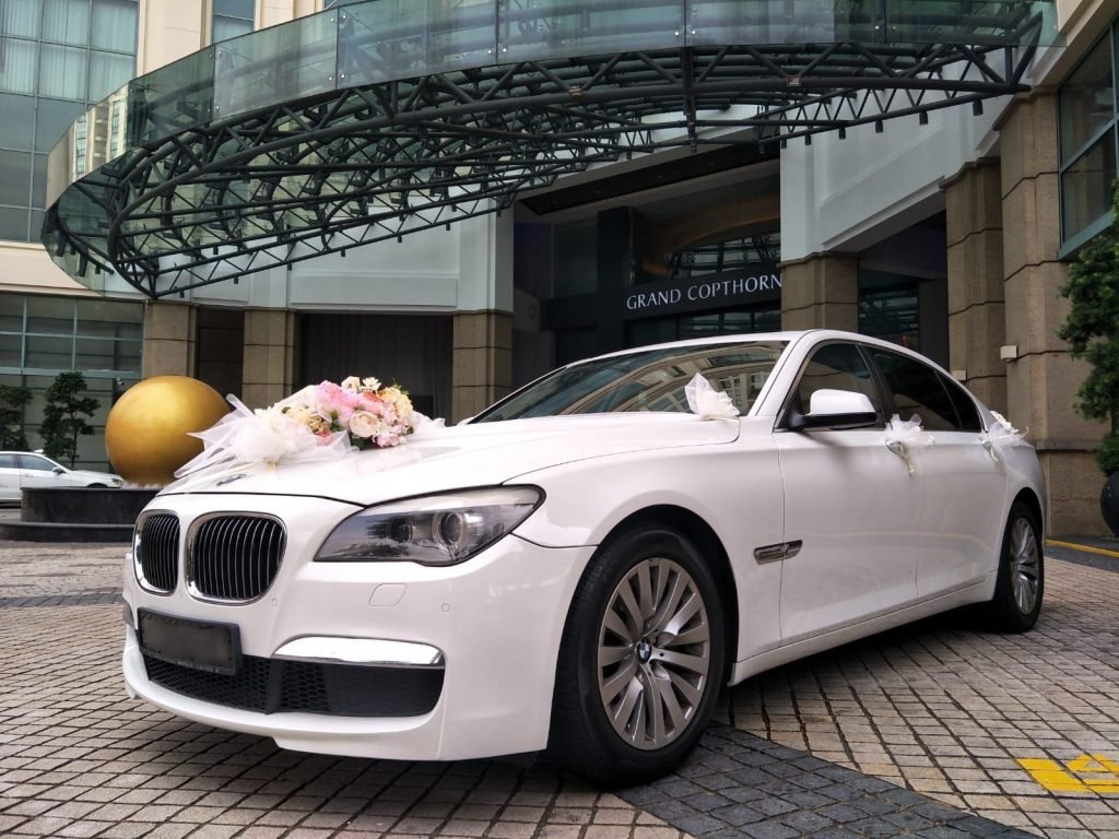 Best cars for a wedding day bestway limos bmw 740