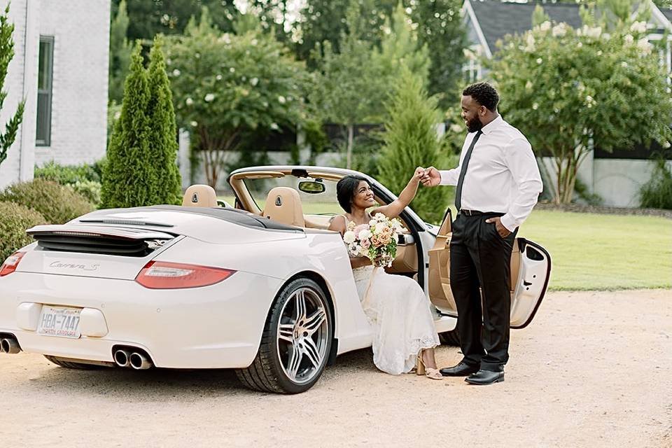 Best cars for a wedding day bestway limos porsche 911